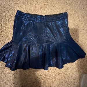 Blue Sparkly skirt